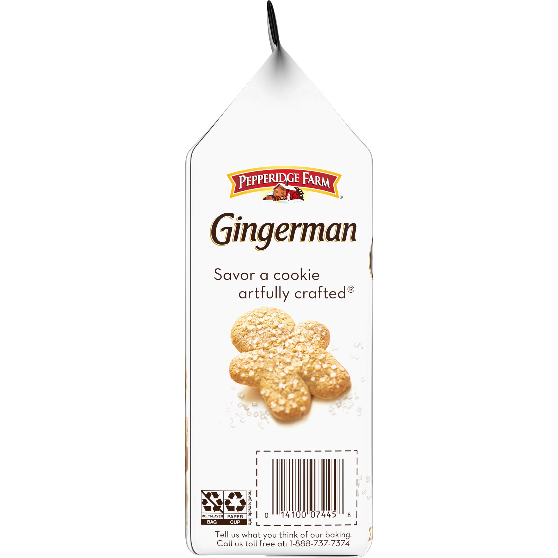 slide 3 of 5, Pepperidge Farm Gingerman Cookies, Ginger Cookies, 5 oz. Bag, 5 oz