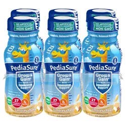 PediaSure Grow & Gain S'mores Shake 6 - 8 fl oz Bottles