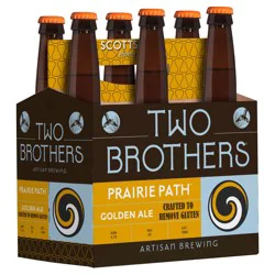 Two Brothers Artisan Brewing Prairie Path Golden Ale Beer - 6 pk 12 fl oz Bottles