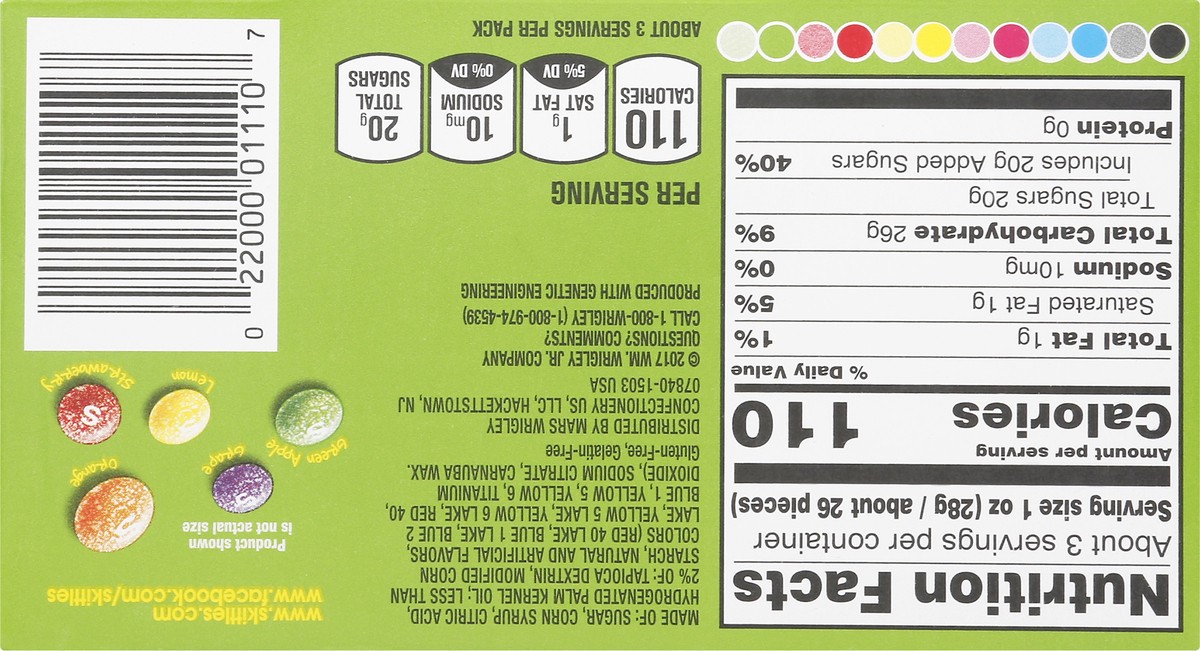 slide 5 of 9, Skittles Sour Fruity Candy Theater Box, 3.2 oz., 3.2 oz