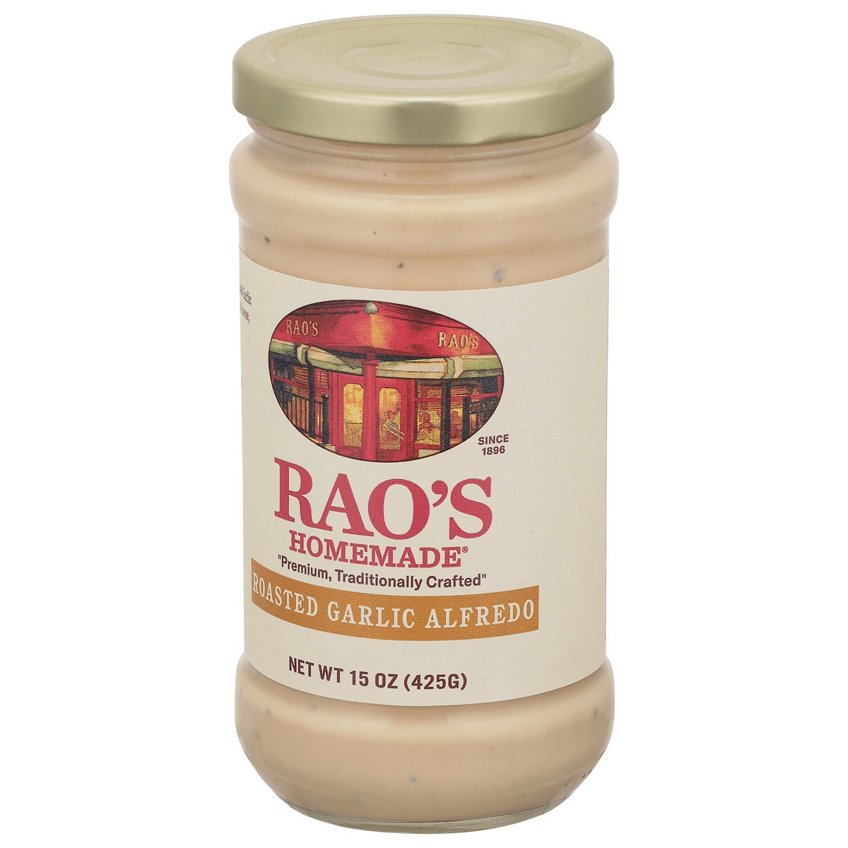 slide 5 of 9, Rao's Homemade Roasted Garlic Alfredo Sauce 15 oz, 15 oz