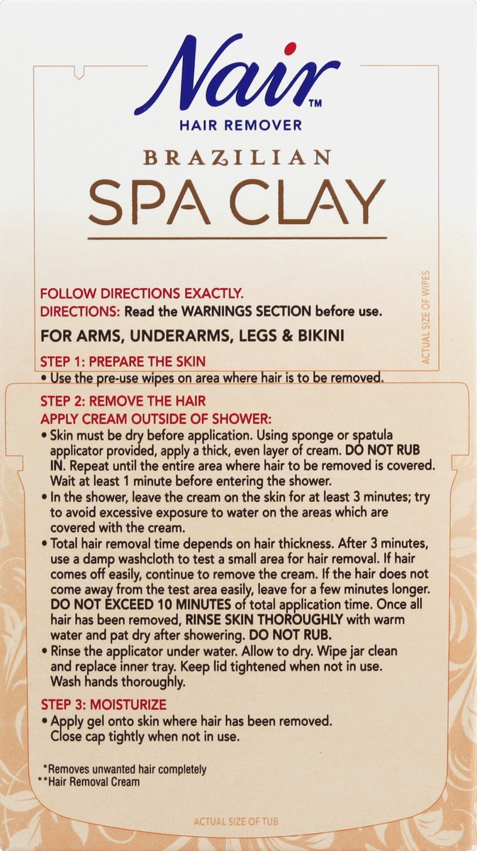 slide 3 of 5, Nair Brazilian Spa Clay, 1 ct