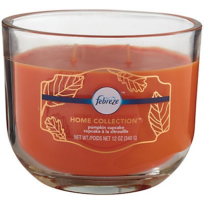 slide 1 of 1, Febreze Home Collection Pumpkin Cupcake Candle, 12 oz