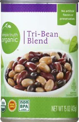 Simple Truth Organic Tri-Bean Blend 15 oz