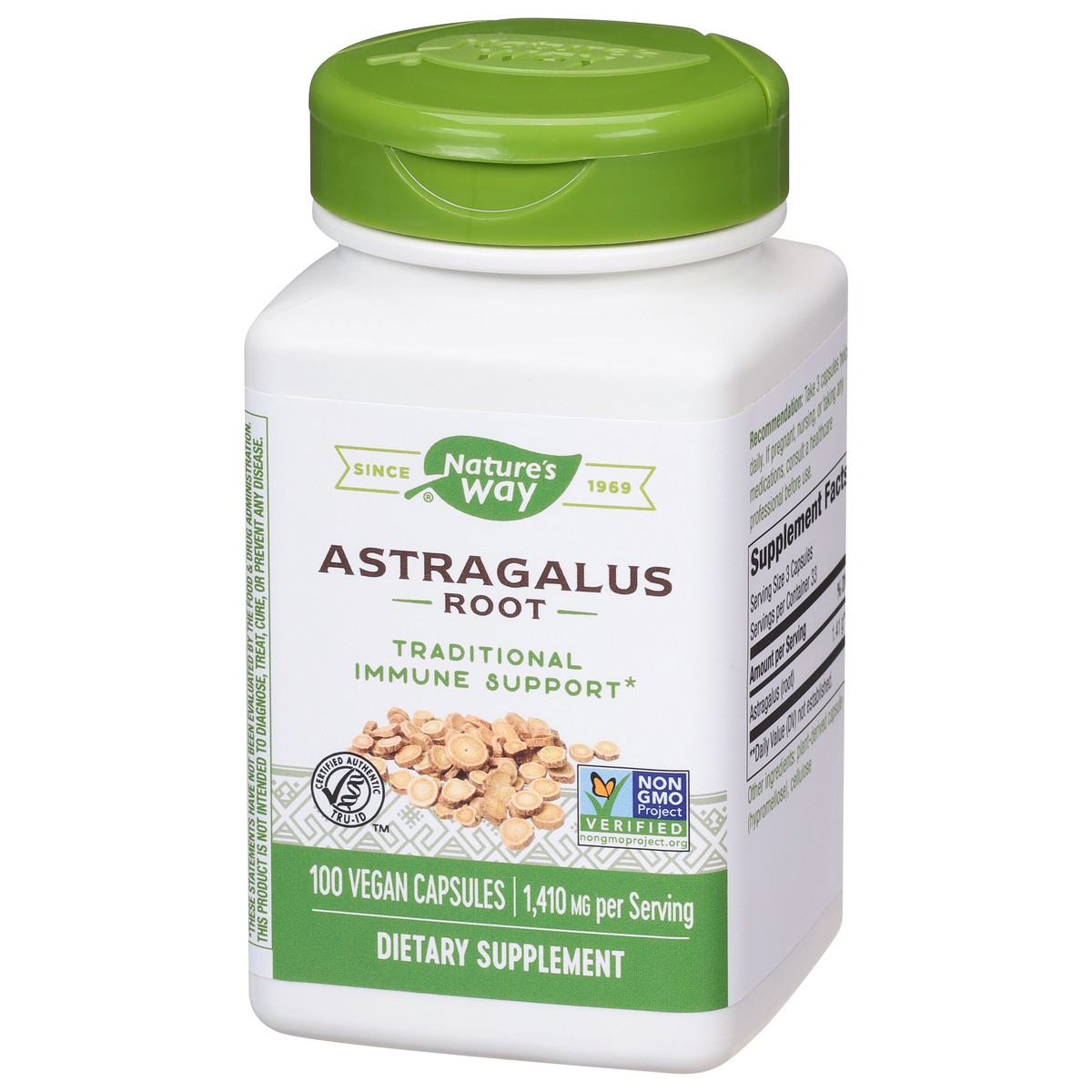 slide 3 of 9, Nature's Way Astragalus Root 100 Vegan Capsules, 100 ct