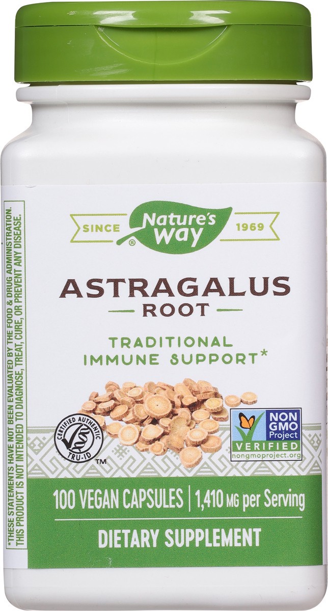 slide 7 of 9, Nature's Way Astragalus Root 100 Vegan Capsules, 100 ct