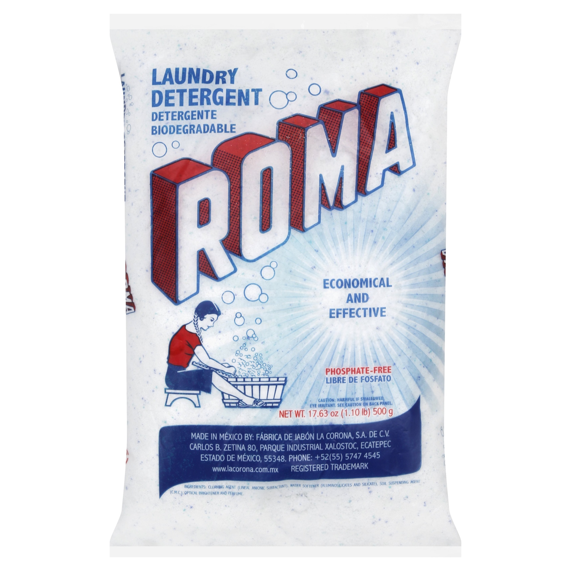 slide 1 of 1, Roma Powder Detergent, 500 gram