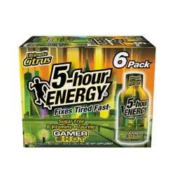 5-hour ENERGY, Extra Strength, Ultimate Citrus, 6 Pack, 1.93 oz.