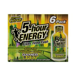 5-hour ENERGY, Extra Strength, Ultimate Citrus, 6 Pack, 1.93 oz.