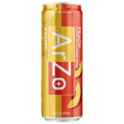 ArZo Vitamin-Infused Sparkling Water - Ginger Peach
