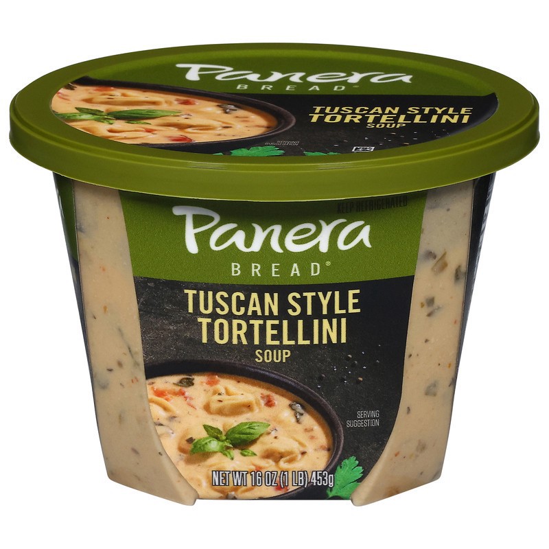 slide 1 of 1, Panera Bread Tuscan Style Tortellini Soup, 16 OZ Soup Cup, 16 oz