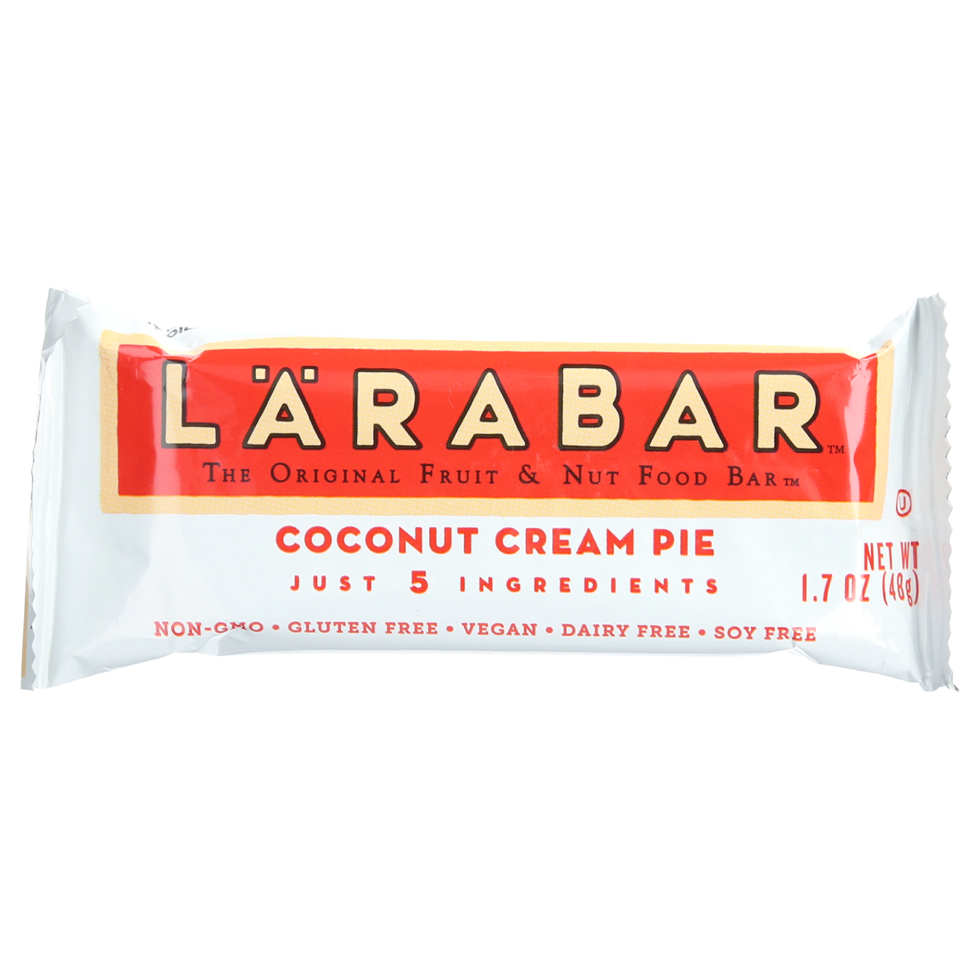 slide 1 of 2, LRABAR Coconut Cream Pie Nutritional Bar, 1.7 oz