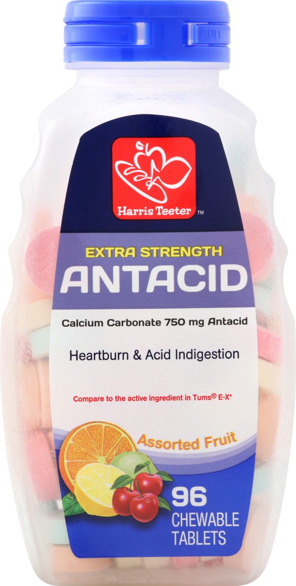 slide 7 of 12, Harris Teeter Antacid E/S Asst Fruit, 96 ct