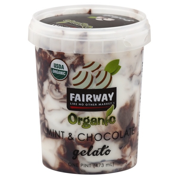 slide 1 of 1, Fairway Mint And Chocolate Gelato, 16 fl oz