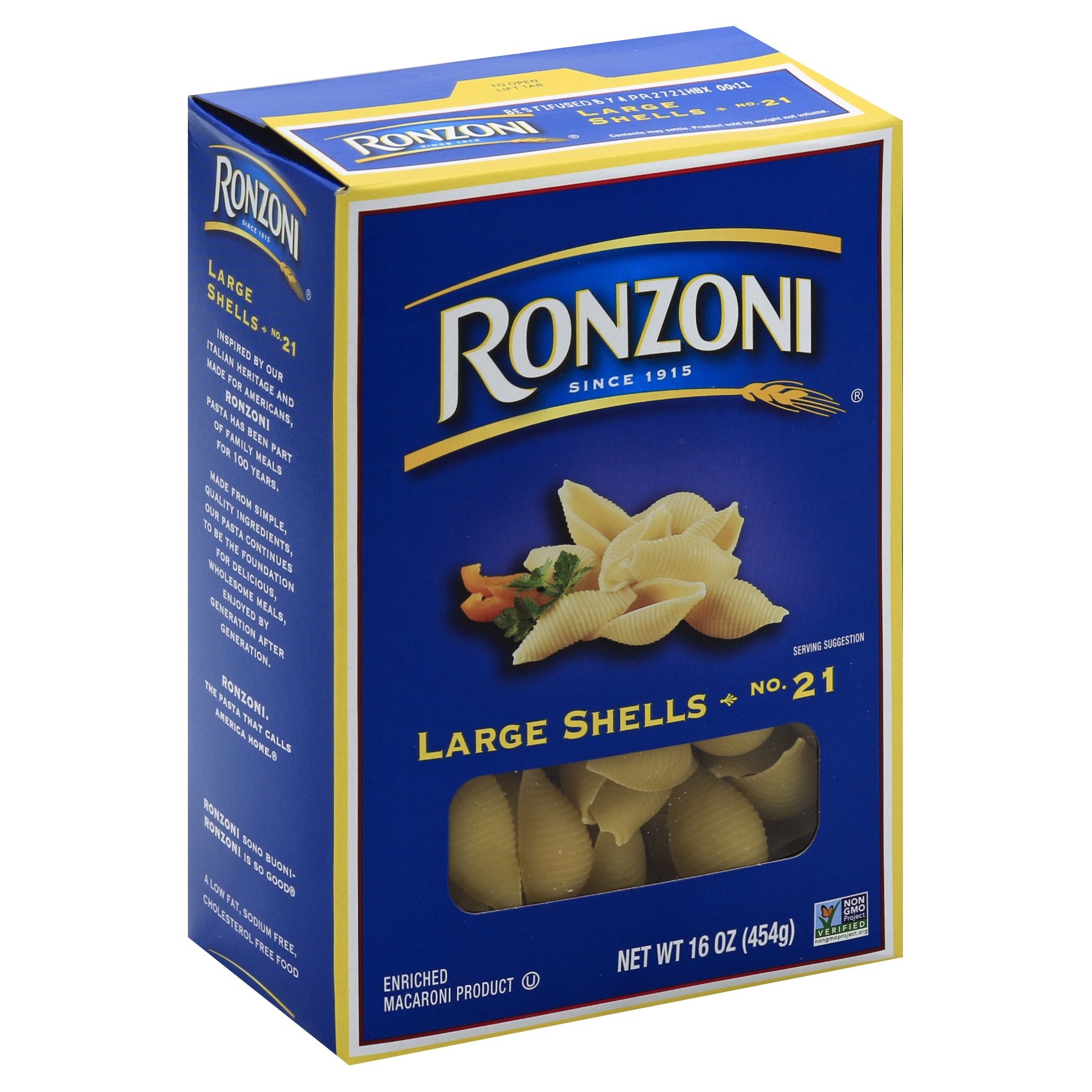 Ronzoni Large Shells 16 Oz Shipt