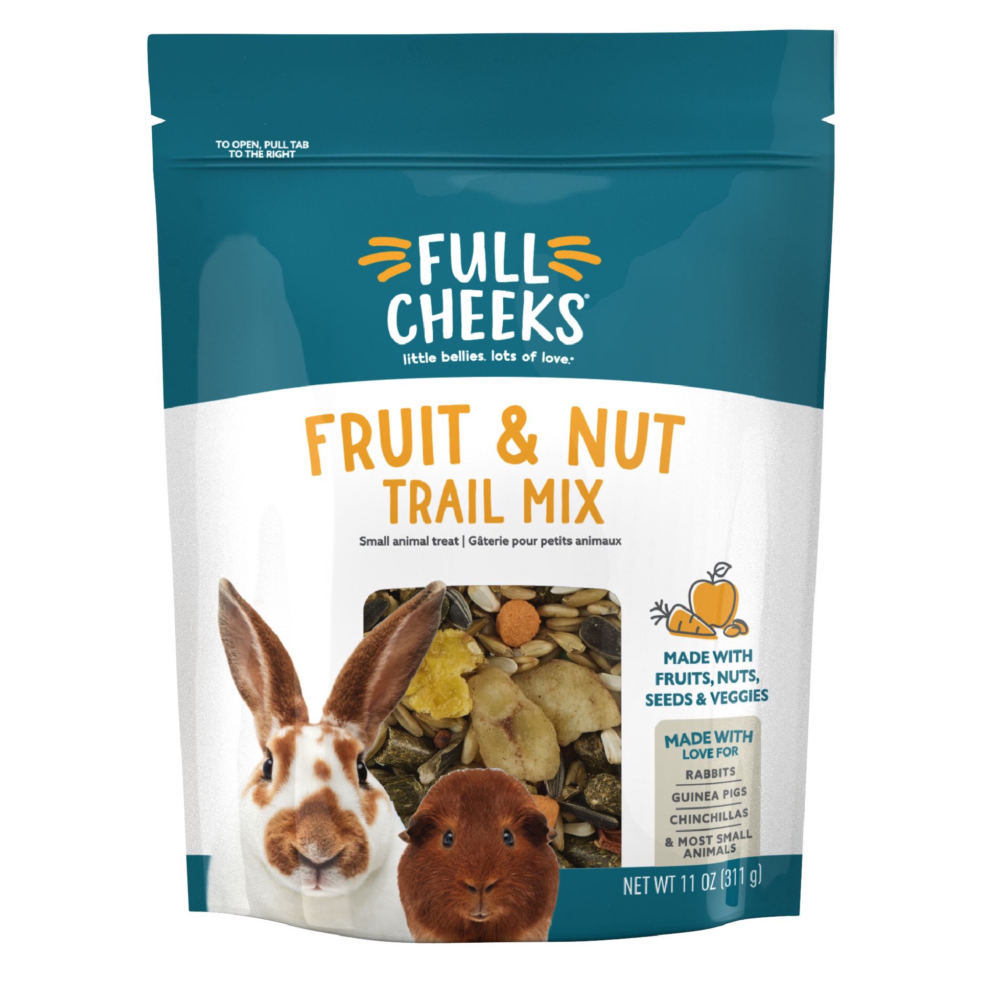 slide 1 of 1, Full Cheeks™ Fruit & Nut Trail Mix Small Pet Treat, 11 oz