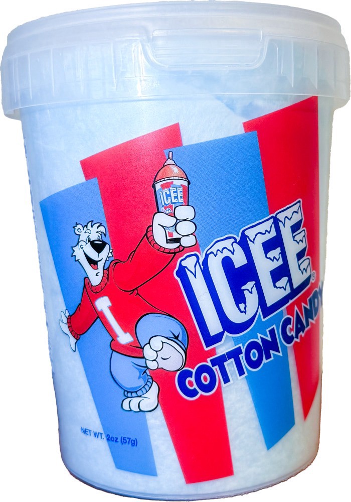 slide 1 of 1, ICEE® Rasberry Cotton Candy Tub, 2 oz