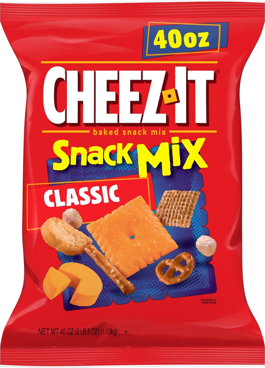 slide 8 of 8, Cheez-It Classic Snack Mix, 40 oz