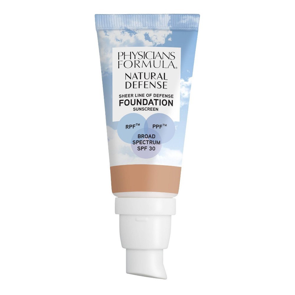 slide 2 of 3, Physicians Formula Foundation Natural Defense Light 1711340 Broad Spectrum Spf 30, 1 oz