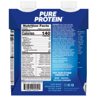 slide 19 of 29, Pure Protein Shakes Churro 4Pk, 44 fl oz