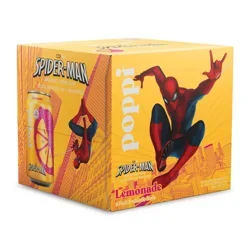 POPPI SPIDERMAN LEMONADE 4PK