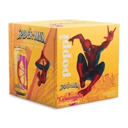 POPPI SPIDERMAN LEMONADE 4PK