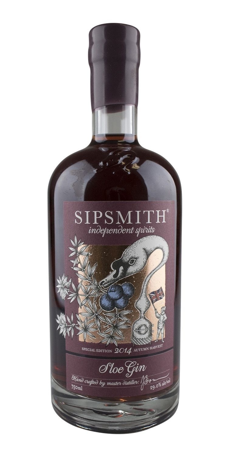 slide 1 of 1, Sipsmith Sloe Gin, 750 ml