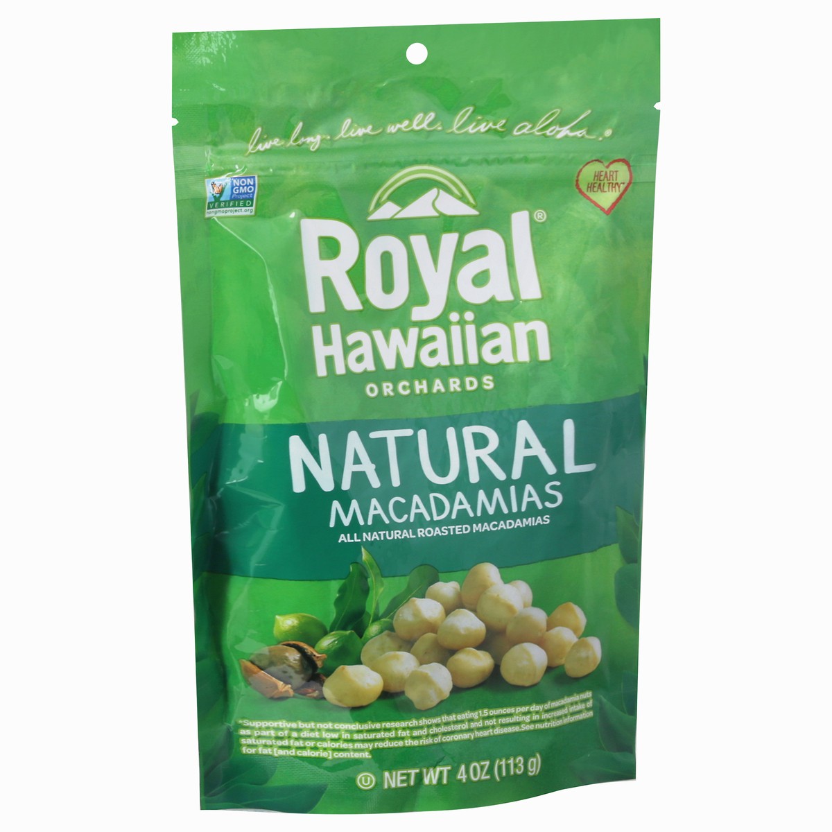 slide 6 of 9, Royal Hawaiian Orchards Natural Macadamias 4 oz, 4 oz