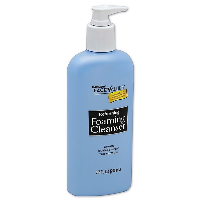 slide 1 of 1, Harmon Face Values Foaming Facial Cleanser, 6.7 oz