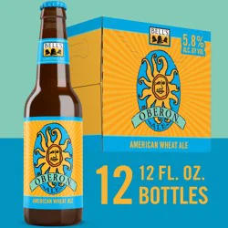 Bell's Oberon American Wheat Ale 12 oz 12 Pack Bottles