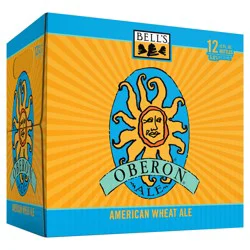 Bell's Oberon American Wheat Ale 12 oz 12 Pack Bottles