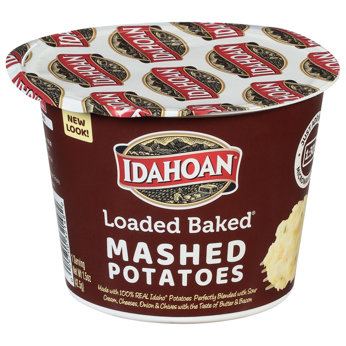 slide 1 of 9, Idahoan Loaded Baked Mashed Potatoes 1.5 oz, 1.5 oz