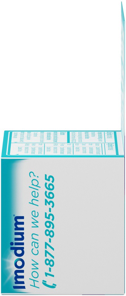 slide 4 of 6, Imodium Multi-Symptom Relief Caplets with Loperamide Hydrochloride and Simethicone, Anti-Diarrheal Medicine for Treatment of Diarrhea, Gas, Bloating, Cramps & Pressure, 30 ct