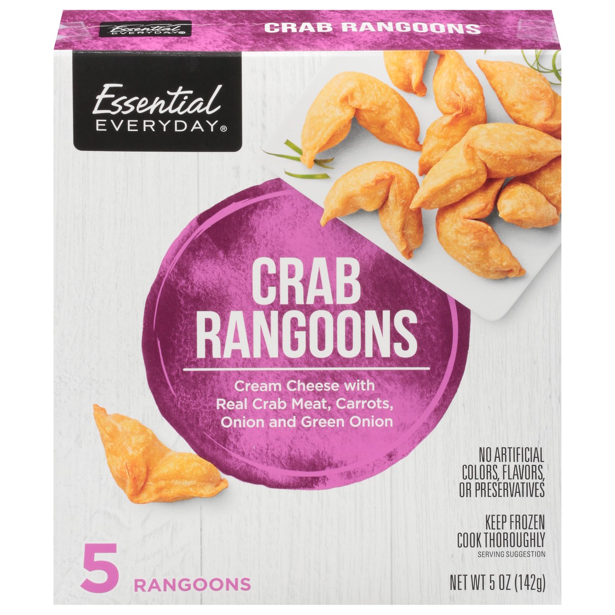 slide 14 of 14, Essential Everyday Crab Rangoon, 5 oz
