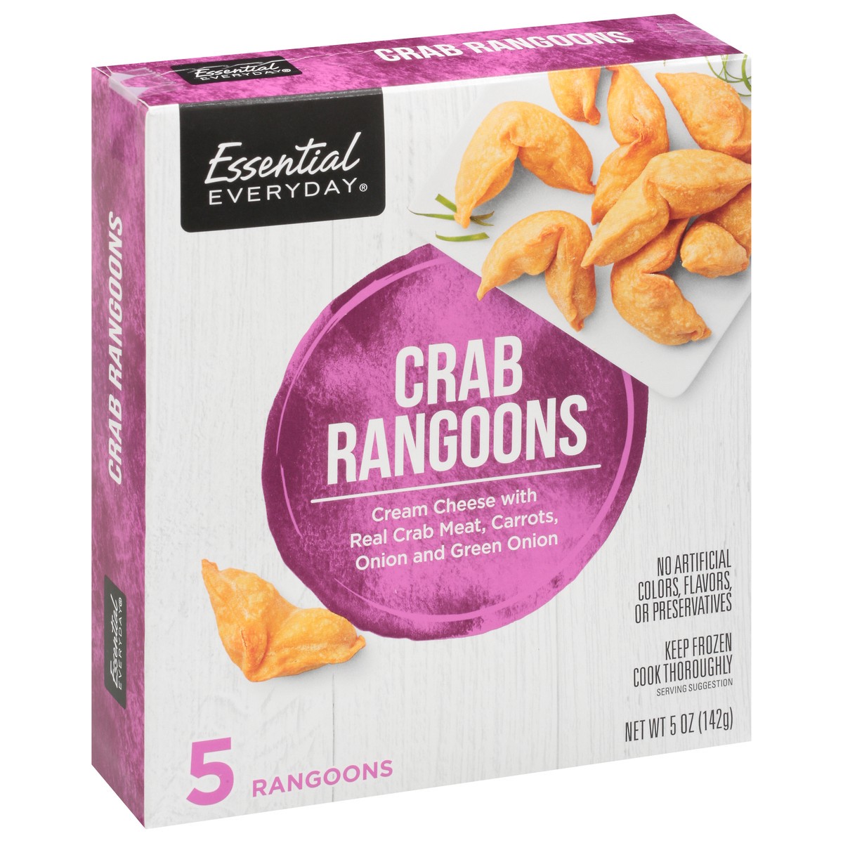 slide 4 of 14, Essential Everyday Crab Rangoon, 5 oz