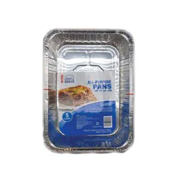 Weis Quality All-Purpose Pans - 5 pk Foilware - Up to 12 lb
