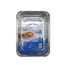 Weis Quality All Purpose Pan  Up to 12lb 5pk Foilware