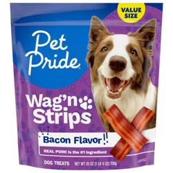 Pet Pride Bacon Flavor Wag'N Sticks Dog Treats