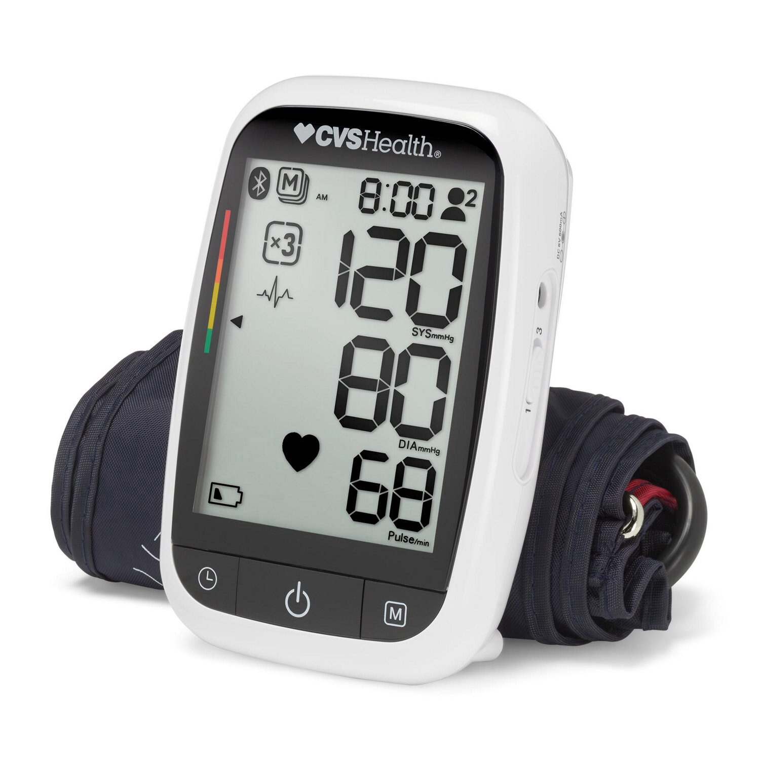 slide 4 of 6, Cvs Series 600 Upper Arm Blood Pressure Monitor, 1 ct