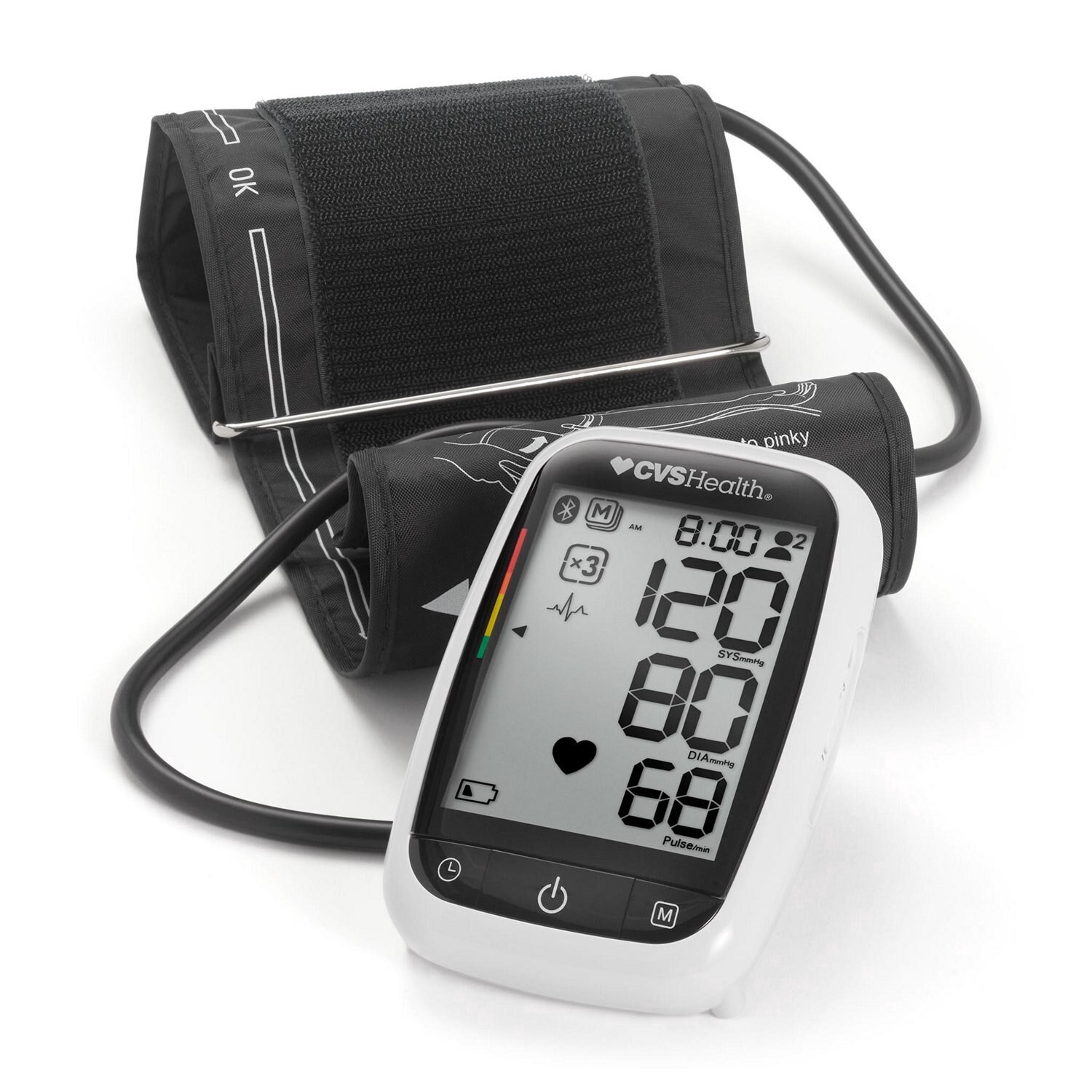 slide 3 of 6, Cvs Series 600 Upper Arm Blood Pressure Monitor, 1 ct