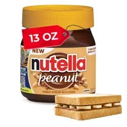 Nutella Peanut Spread with Cocoa