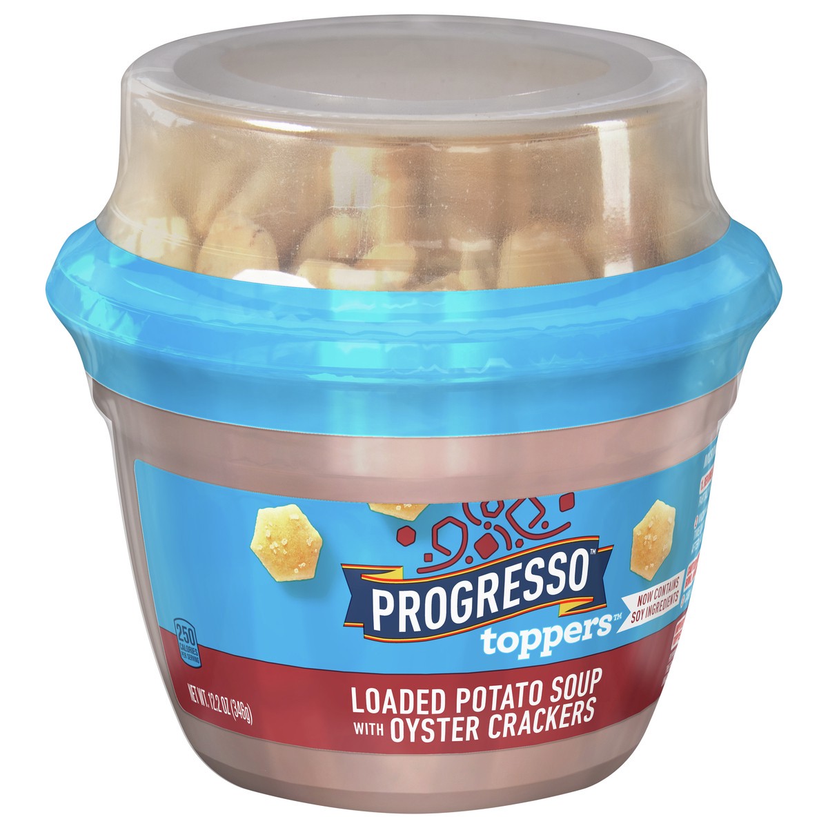 slide 2 of 9, Progresso Loaded Potato Soup with Oyster Crackers, 12.2 oz, 12.2 oz