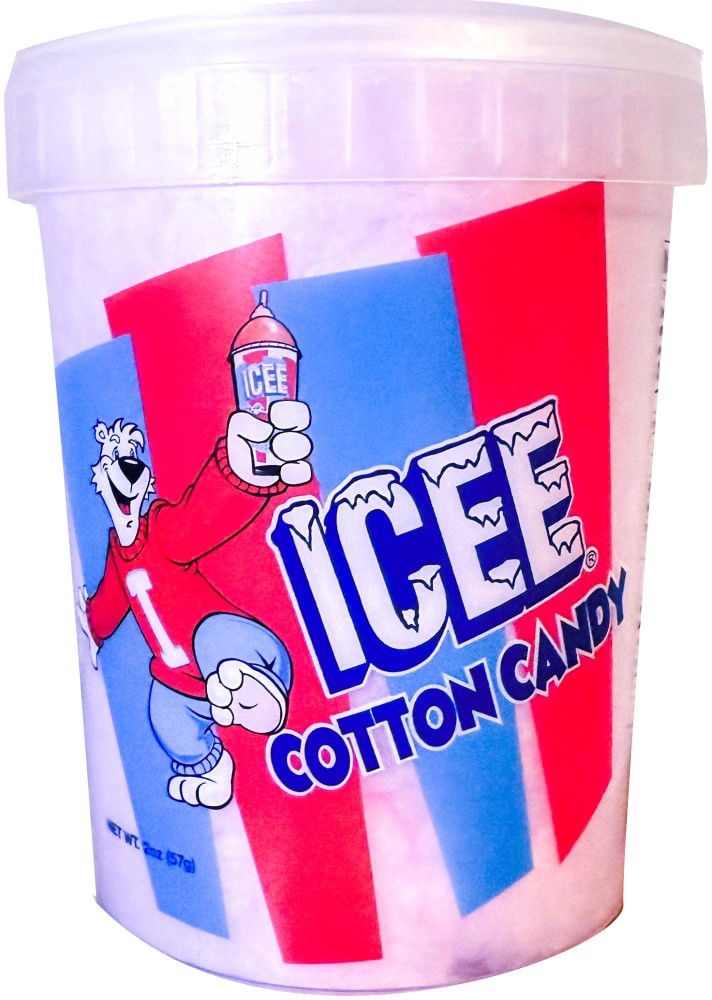 slide 1 of 1, ICEE® Cherry Cotton Candy Tub, 2 oz