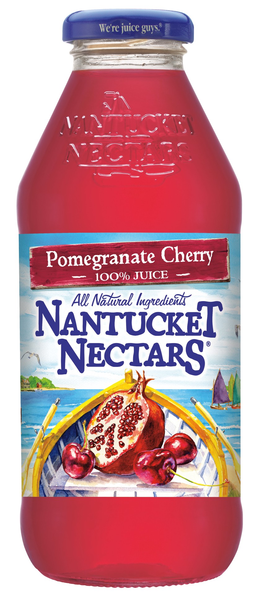 slide 1 of 2, Nantucket Nectars Nantucket Pomegrnte-Chrry Pomegranate Cherry, 16 fl oz