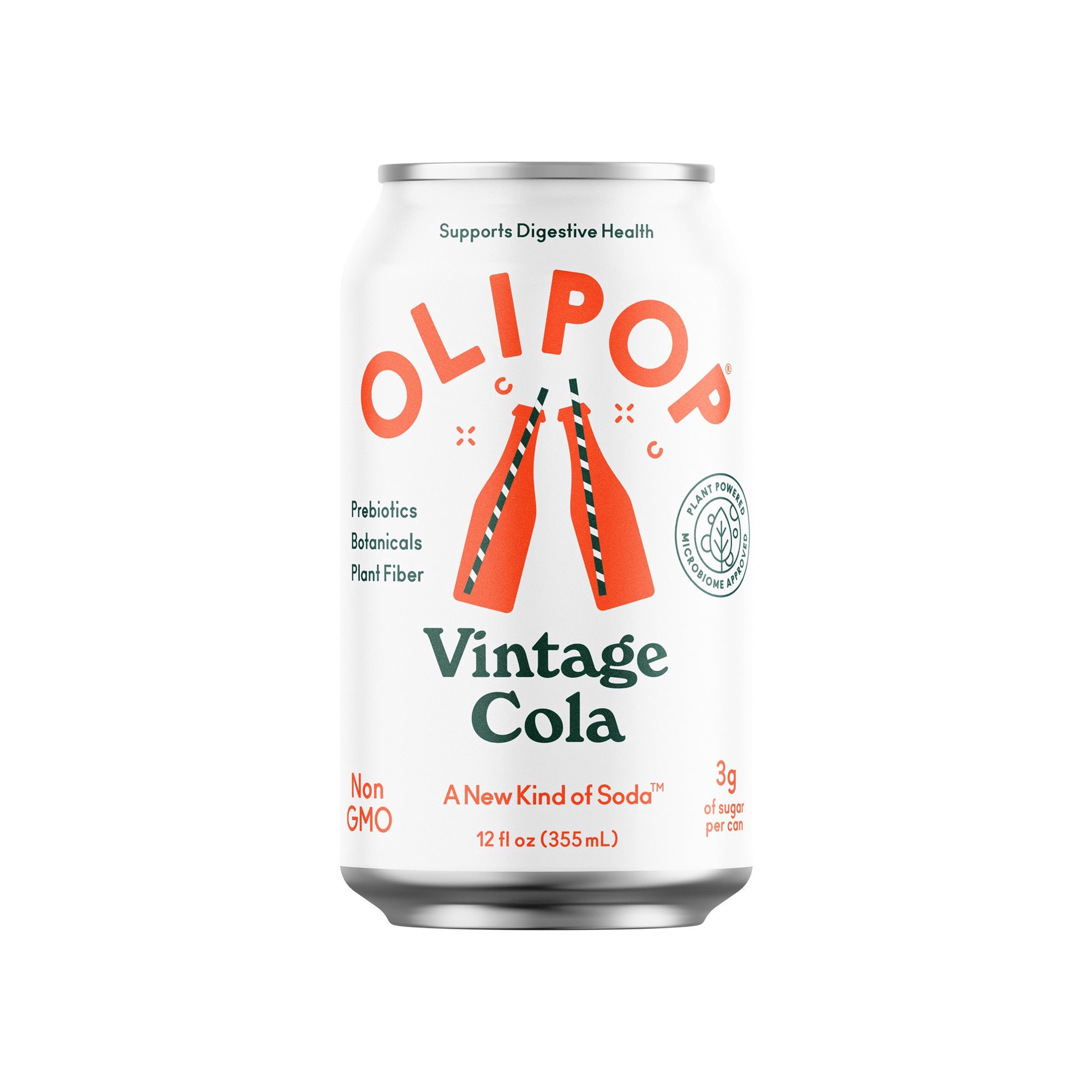slide 1 of 1, Olipop Vintage Cola 12 fl oz, 12 fl oz