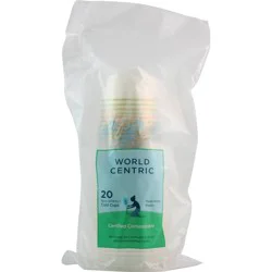 World Centric 16 oz Cold Cups - 20 ct
