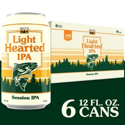 Bell's Light Hearted Ale Lo-Cal IPA Beer 6 - 12 fl oz Cans
