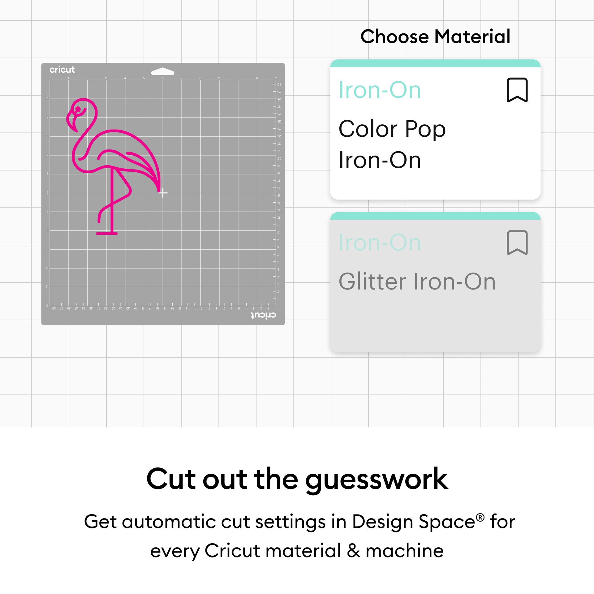 slide 3 of 8, Cricut Color Pop Iron-On, 12 in x 19 in