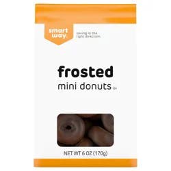Smart Way™ Chocolate Iced Mini Cake Donuts