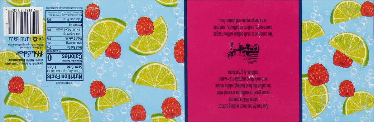 slide 4 of 11, Polar Raspberry Lime Seltzer, 12 ct; 12 fl oz